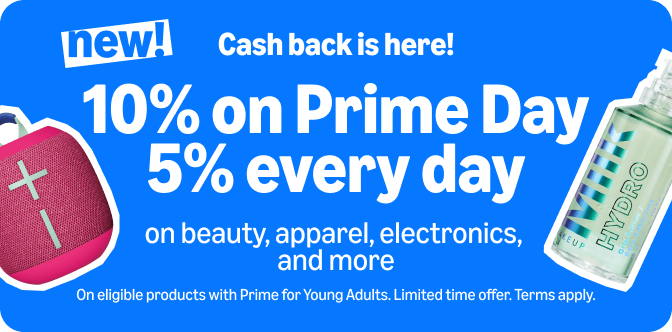 Get cash back when you join Amazon Prime Get cash back when you join Amazon Prime